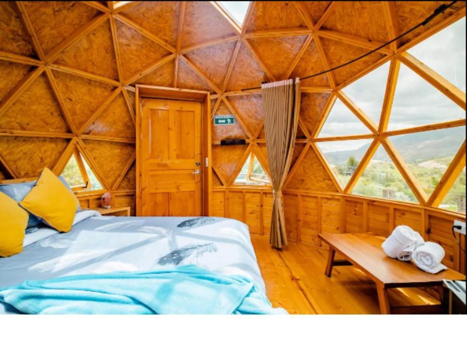 Sáchica Los Nopales Glamping מראה חיצוני תמונה