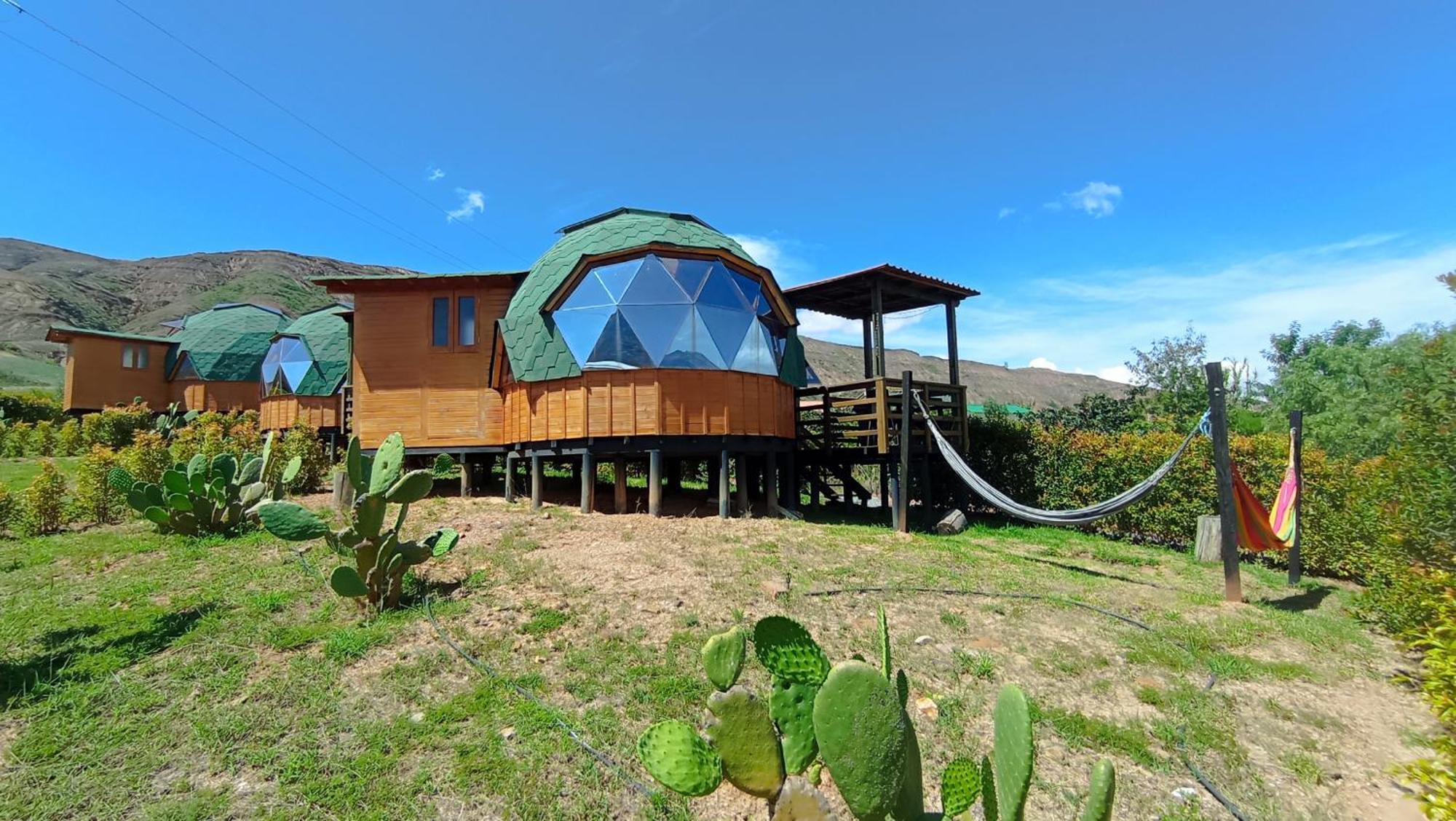 Sáchica Los Nopales Glamping מראה חיצוני תמונה